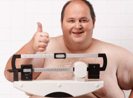 Nutukimas yra viena iš vyrų potencijos pablogėjimo priežasčių